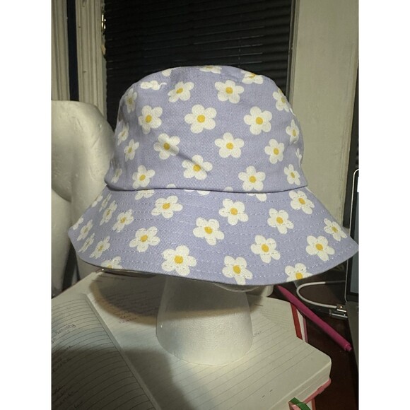 Ulta Beauty Lavender Floral Bucket Hat Sun Hat OS One Size Fits Most - Picture 1 of 4